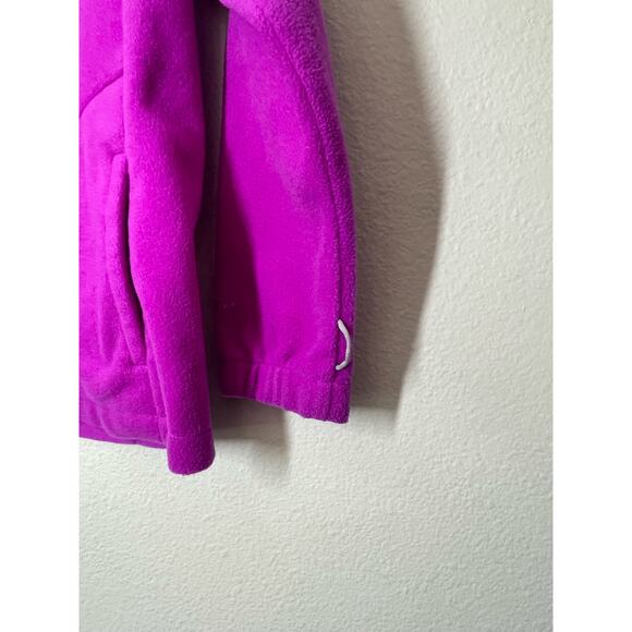 Columbia Girls Fleece Jacket Interchange Magenta Size Medium Pink Purple - Picture 6 of 7